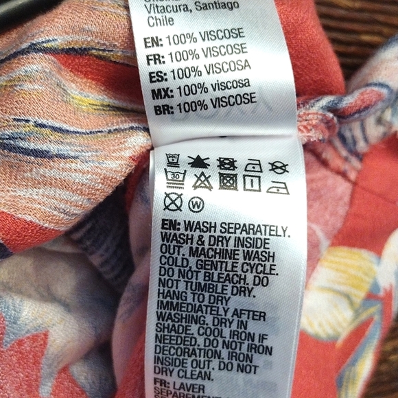 ROXY Antelope Curves Floral Print Mini Dress, Size Small, Multicolored - Picture 9 of 9